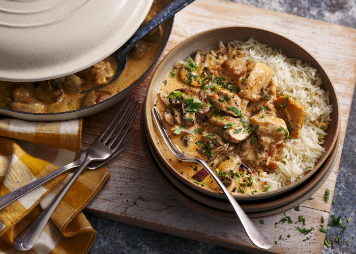 Chicken Stroganoff