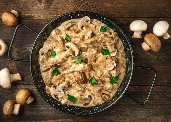 Beef Stroganoff