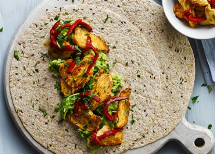 Spicy Chicken & Avocado Wrap