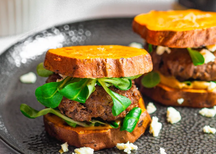 Beef & Sweet Potato Sliders