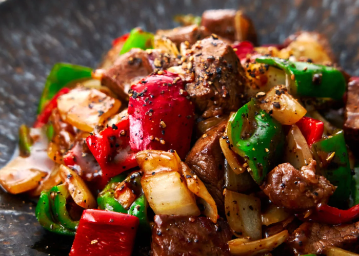 Classic Black Pepper Beef Stir Fry