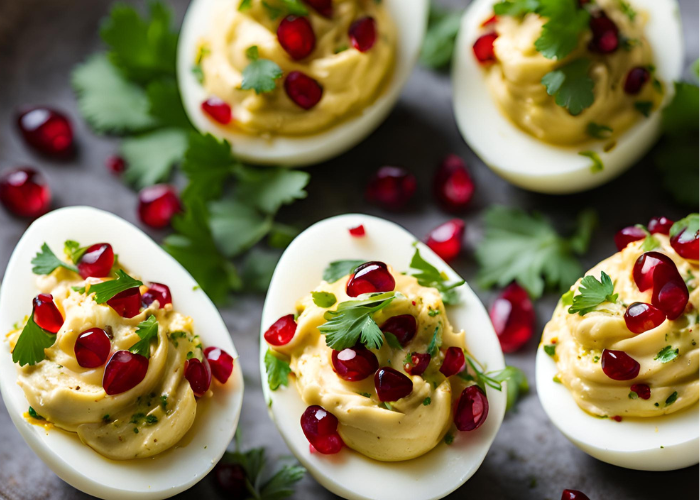 Christmas Deviled Eggs