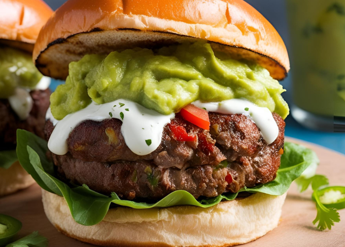 Lamb and Feta Burgers