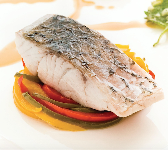 Barramundi Pepper Compote with Lemon