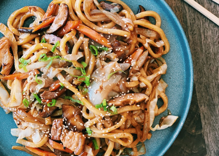 Pork Belly Yaki Udon