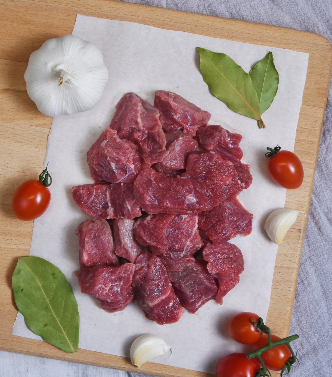Grass Fed Angus Diced Beef