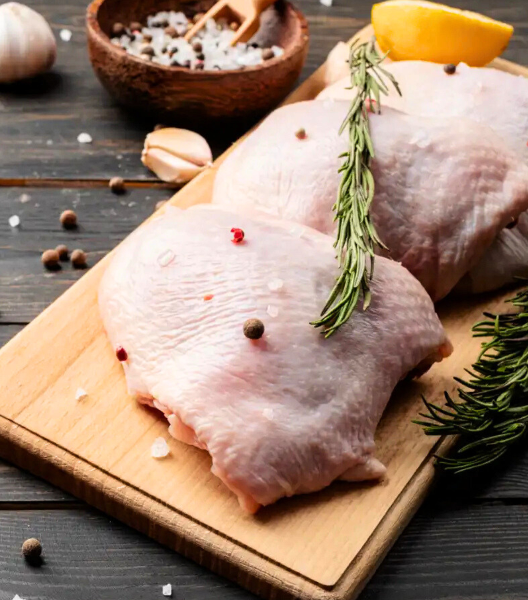 Local Organic Pineapple-enriched Chicken Thighs