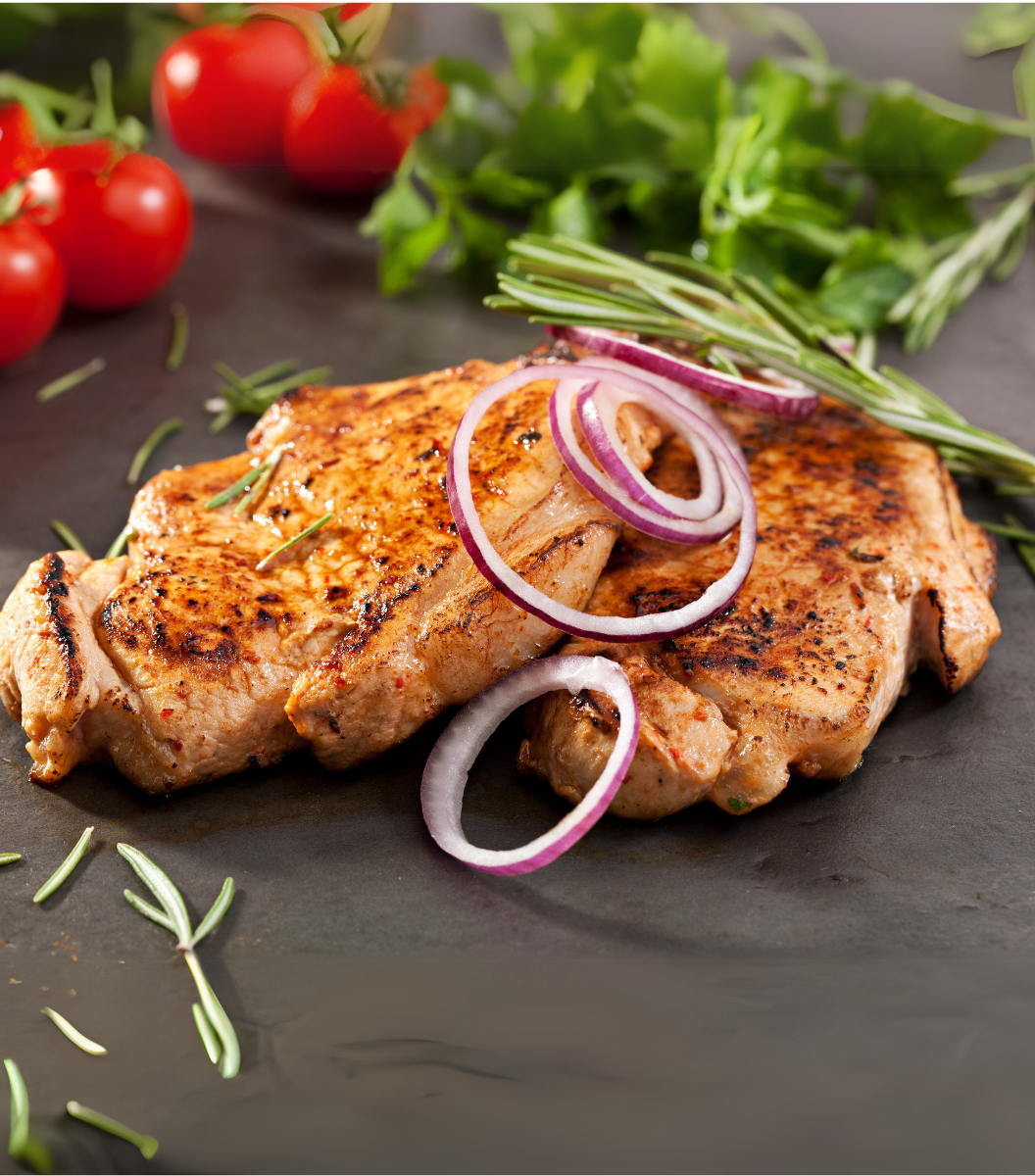 English Pork Loin Steak