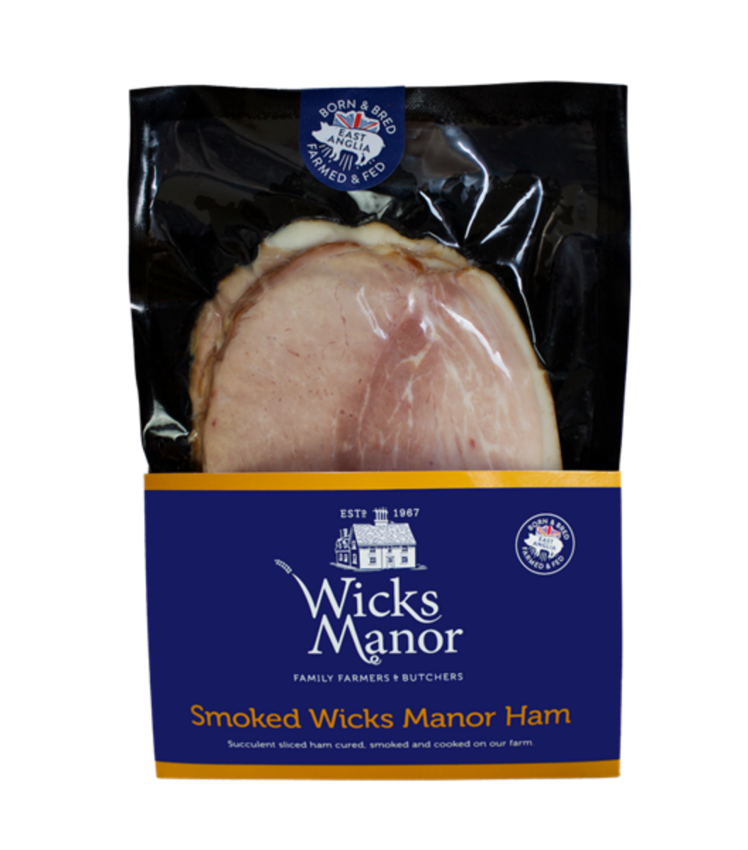 
                  
                    Pack of Smoked Wicks Manor English Sliced Ham - 200g | Online grocer Sasha
                  
                