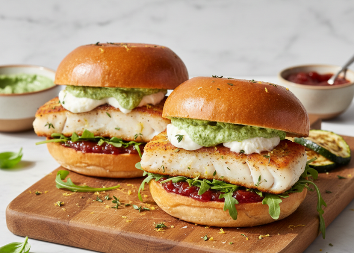 Italian Fish Burger
