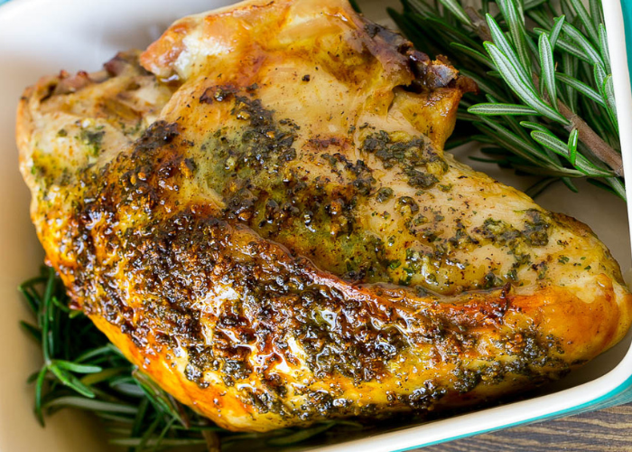 Roasted Turkey Breast with Garlic and Herbs Sasha's Fine Foods