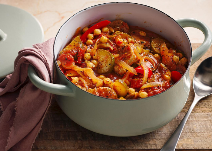 Easy Pork and Chickpea Stew