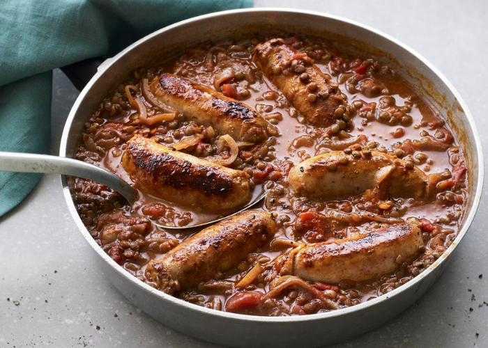 Sausage and Lentil Stew