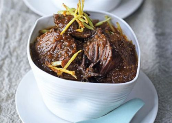 Chinese Braised Beef with Ginger