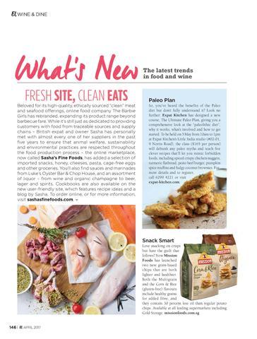 Expat Living Features Sasha's Fine Foods - April issue 2017