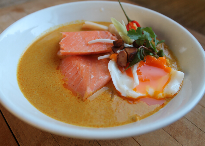 Salmon Laksa