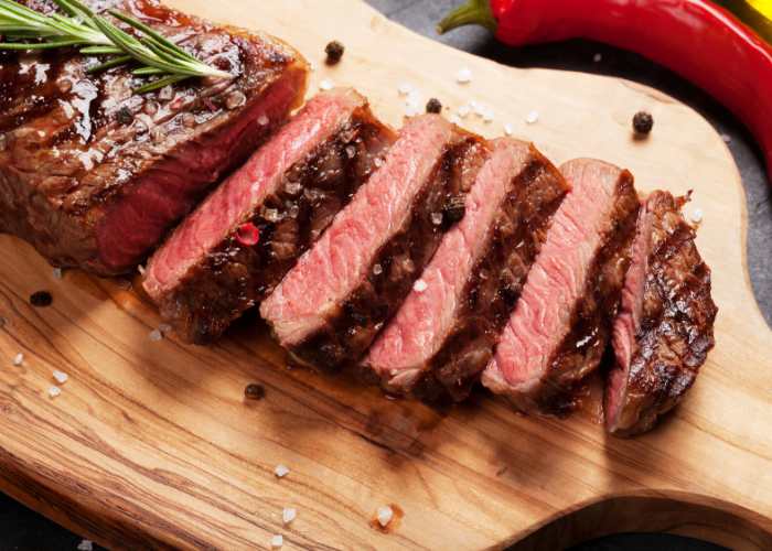 The Perfect Steak using grass fed angus beef ribeye recipe 