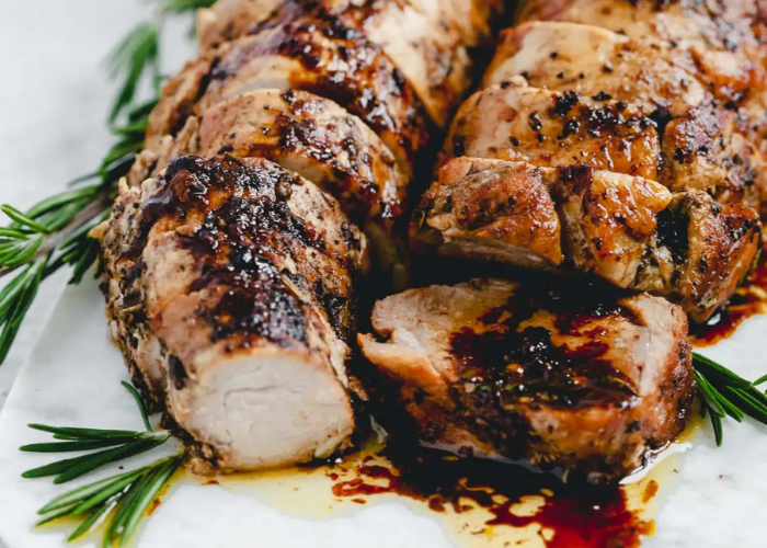 Balsamic Roast Pork Tenderloin