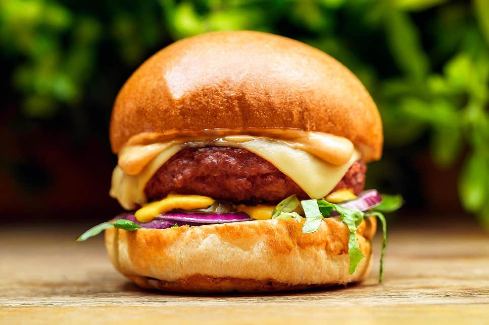 Plant based beef meat burger | Sasha's Fine Foods Online Grocery Store in Singapore