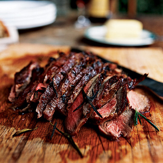Barbecued Butterflied Leg of Lamb