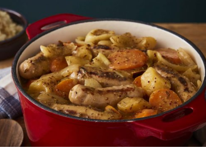 Pork & Apple Sausage Casserole