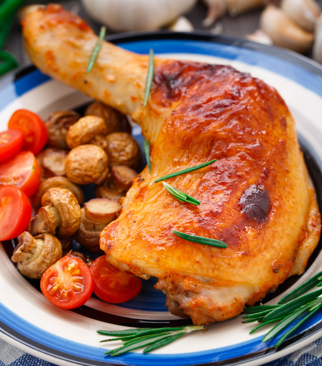 
                  
                    Local Organic Pineapple-enriched Chicken Leg
                  
                