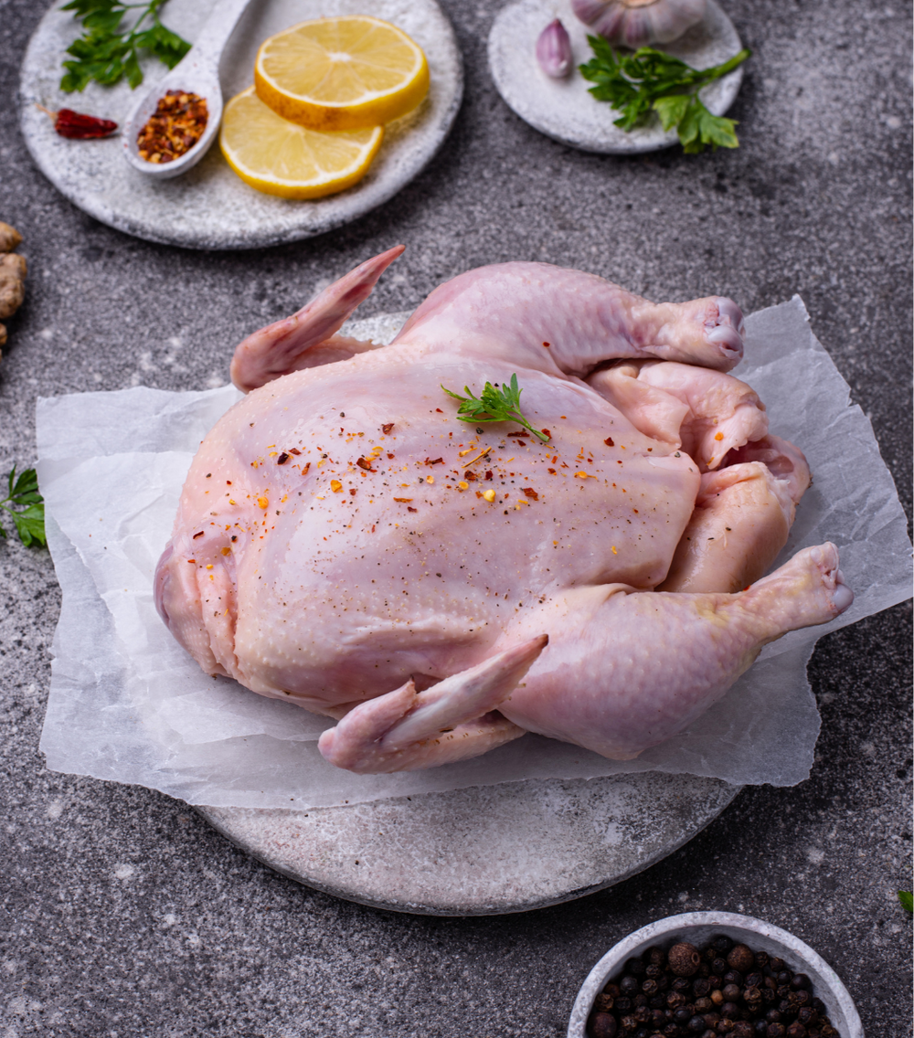 Local Organic Pineapple-enriched Whole Chicken