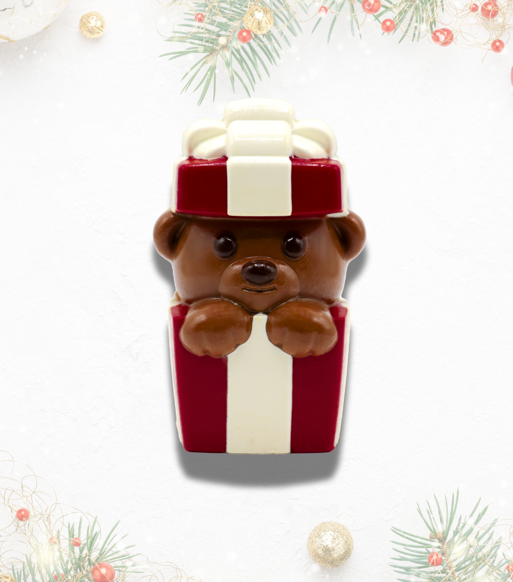 Christmas Chocolate Surprise Bear