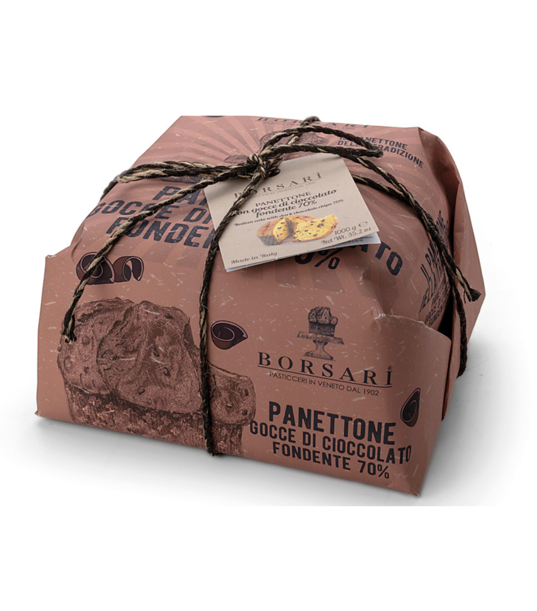 Borsari Traditional Panettone with Chocolate Drop