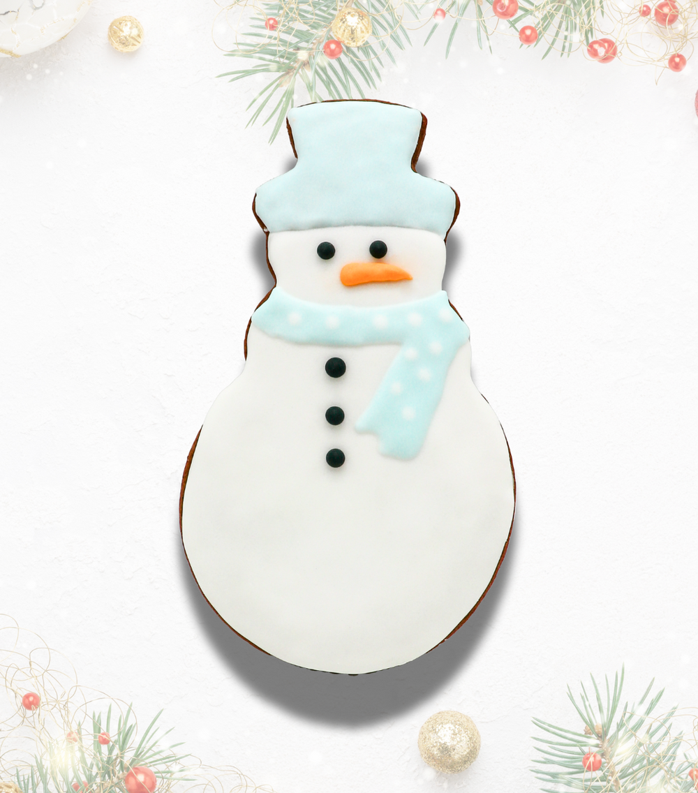 Christmas Gingerbread Snowman