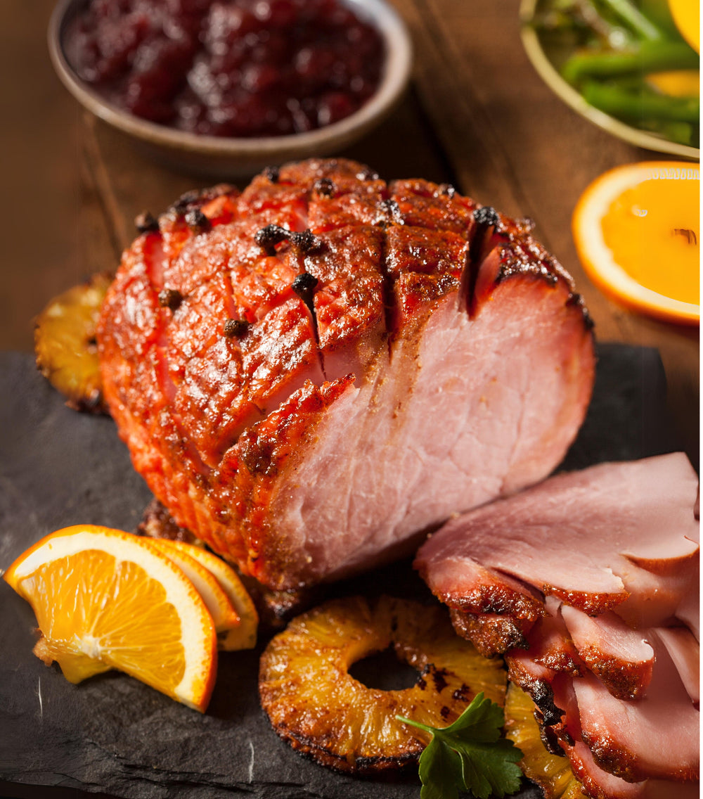 Festive Honey Roast Half Ham, Boneless