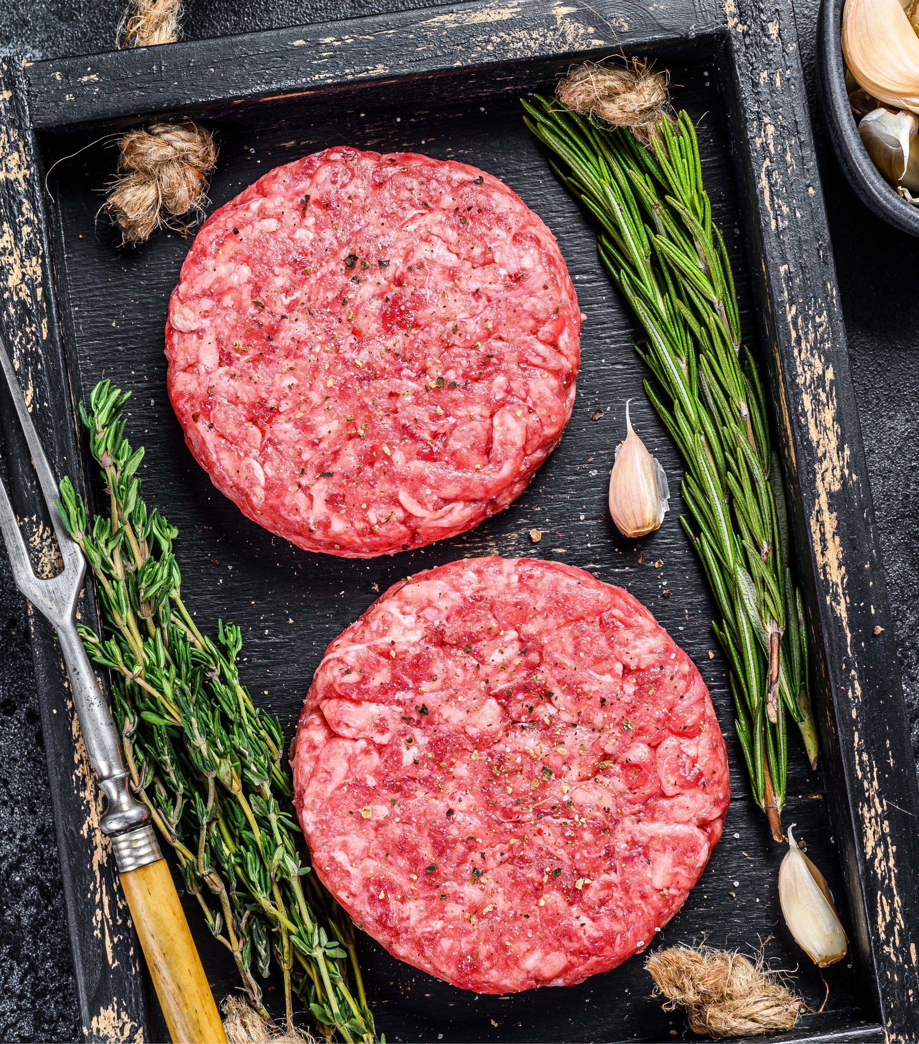 Organic Welsh Lamb & Mint Burgers