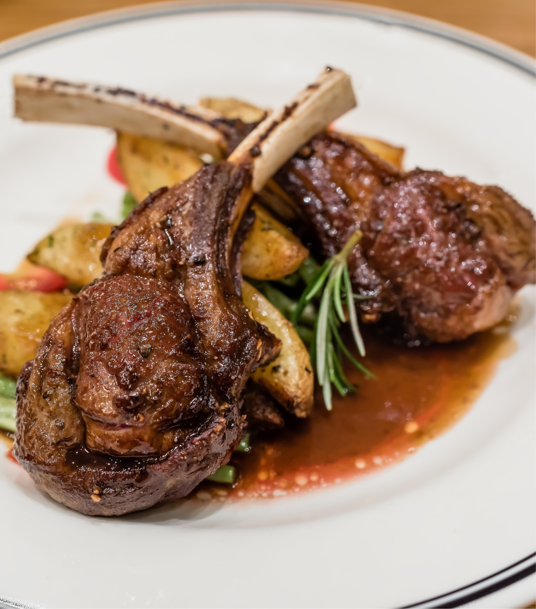 
                  
                    Lamb Rack Frenched, Cap On
                  
                