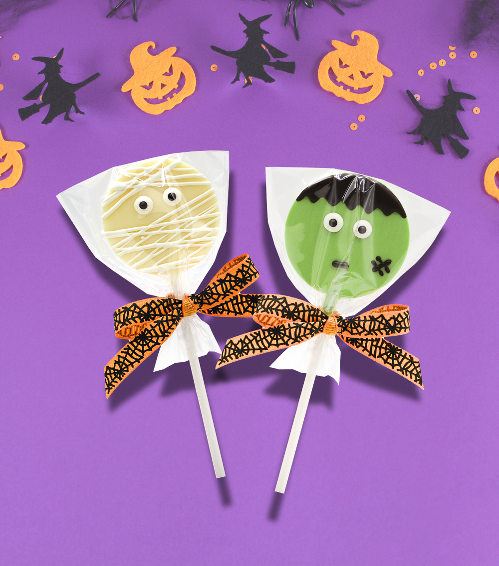 Halloween Monsters Lollipop Set