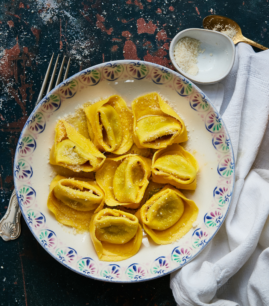 
                  
                    Mushroom and Ricotta Tortelloni
                  
                