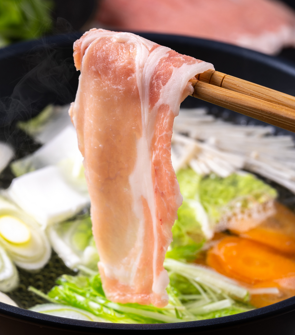 Canadian Pork Belly Shabu Shabu