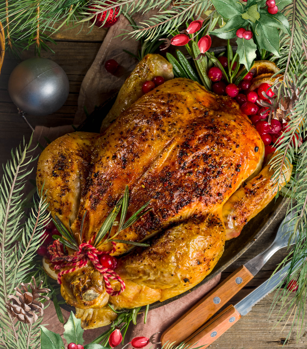 Festive Woodland Bronze Free Range Turkey