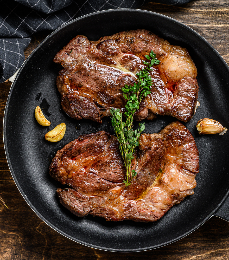 
                  
                    Grass Fed Angus Beef Ribeye Steaks
                  
                