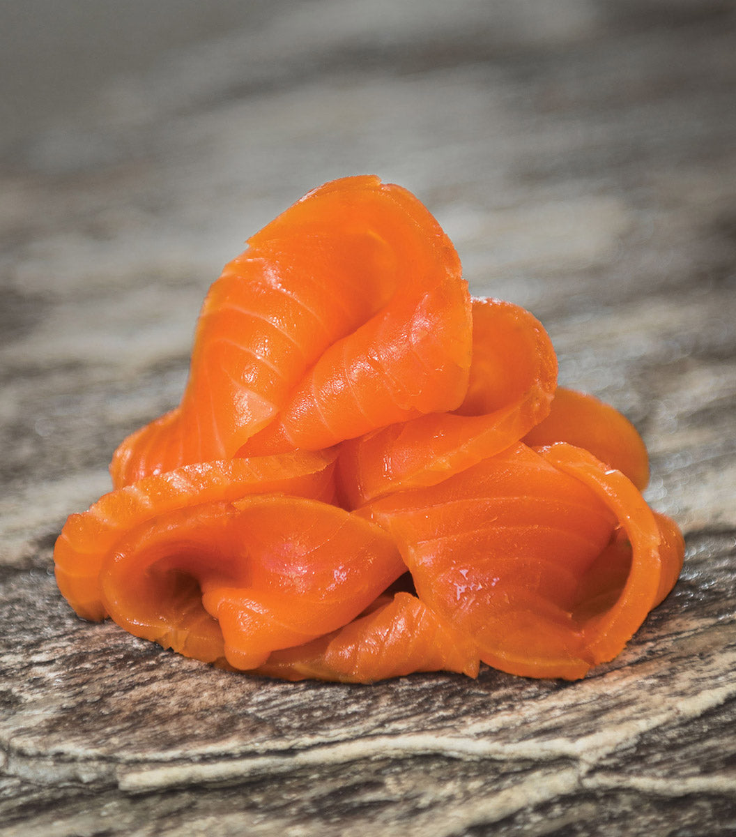 
                  
                    Beautiful fresh cut sashimi grade smoked salmon
                  
                