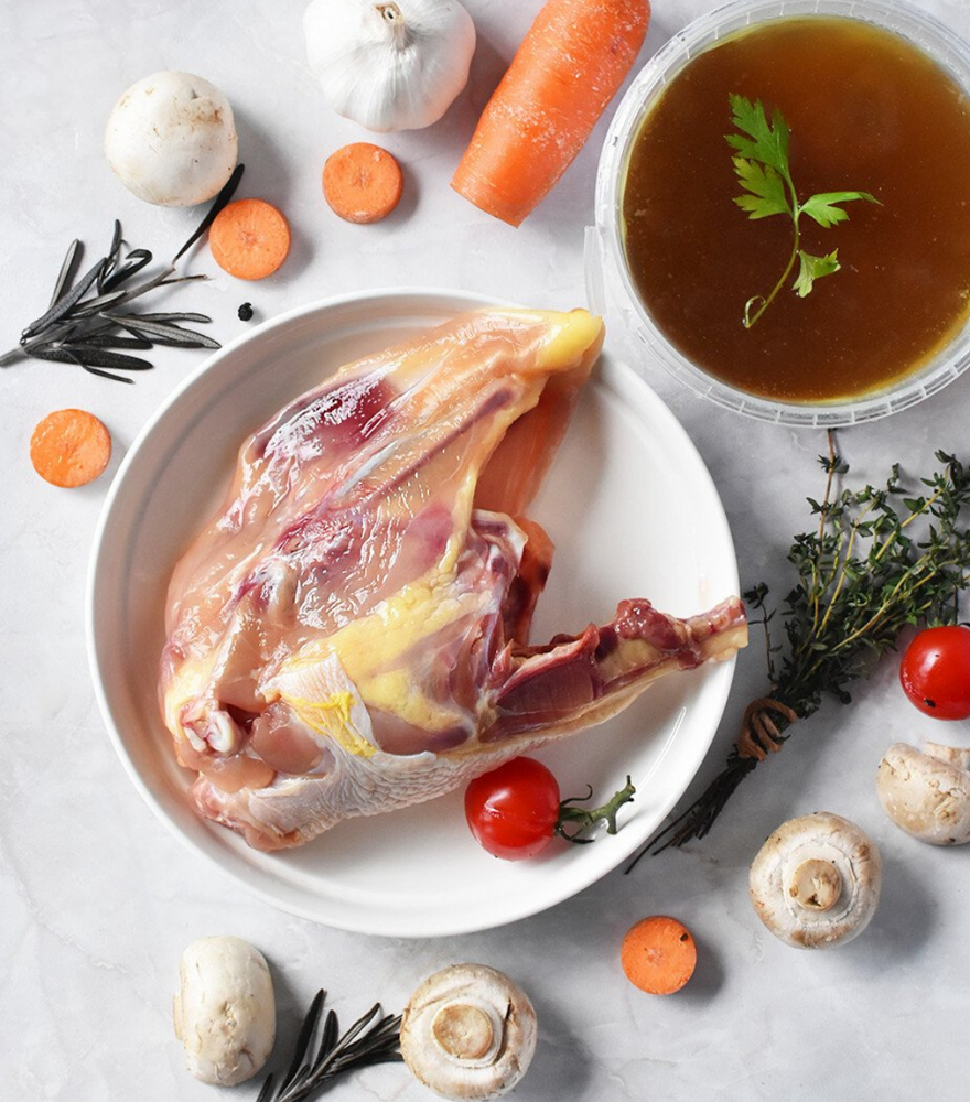 Anxin Organic chicken bones perfect for bone broth and chicken stock | Sasha's Fine Foods Online Grocery Store in Singapore