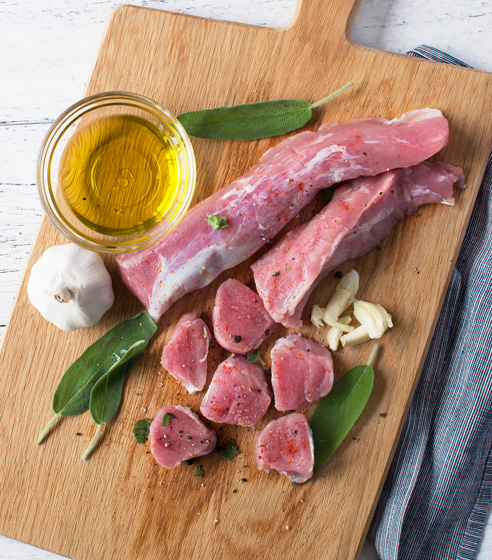 Freshly cut Wicks Manor English Pork Tenderloin | Premium quality | Sasha's Fine Foods Online Grocery Store in Singapore 