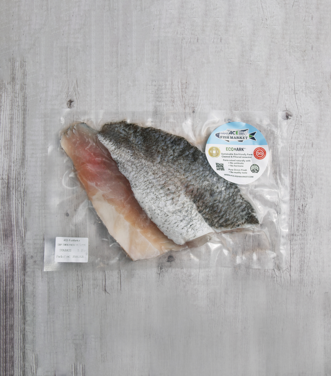 
                  
                    A pack of 2 local asian sea bass fillets - 180g per pack
                  
                