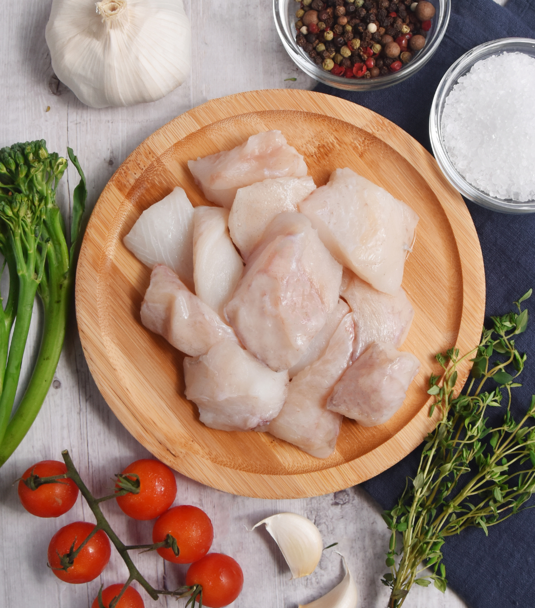 
                  
                    Beautiful Ocean white fish | Monkfish Medallions from Sasha's Fine Foods Online Grocer
                  
                