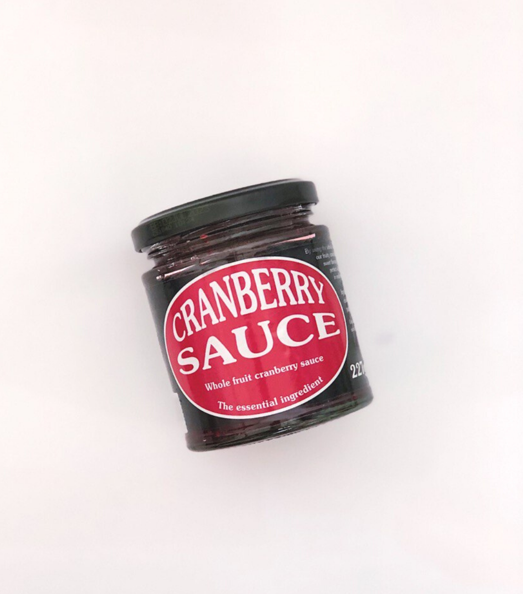 
                  
                    A jar of Welsh cranberry sauce - 227g
                  
                
