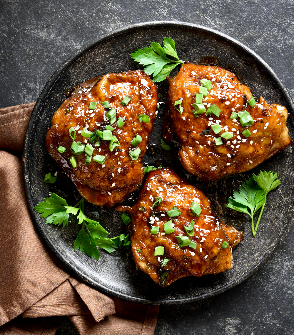 Deliciously cooked Organic Chicken Thighs | Sasha's Fine Foods Online Grocery Store in Singapore