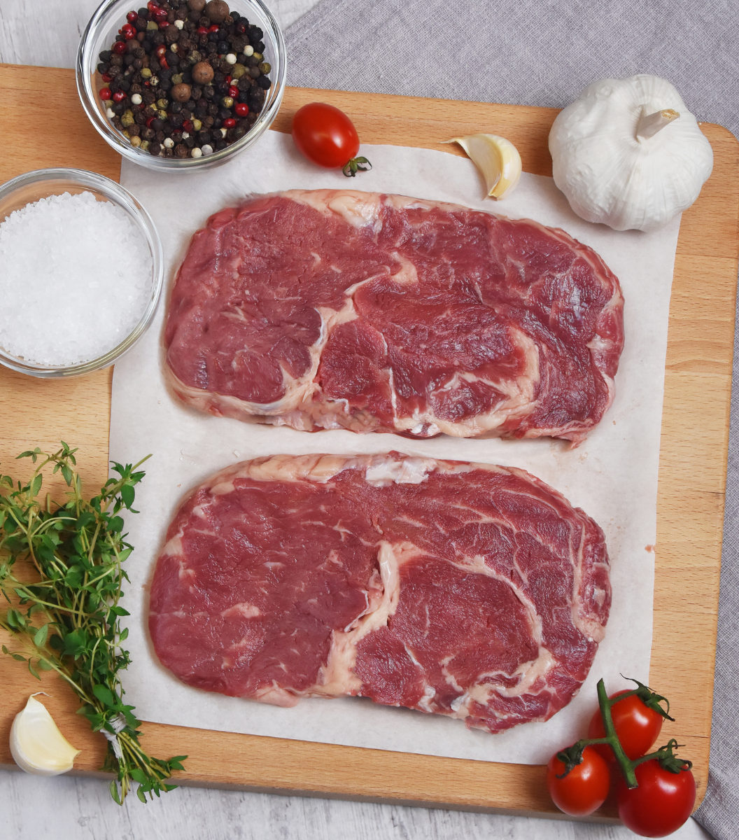 Australian Grass Fed Beef Ribeye Steak - Frozen