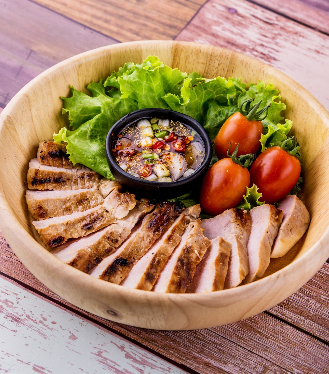 Executive set lunch - Iberico Pork Jowl (Papada) | Sasha's Fine Foods Online Grocery in Singapore