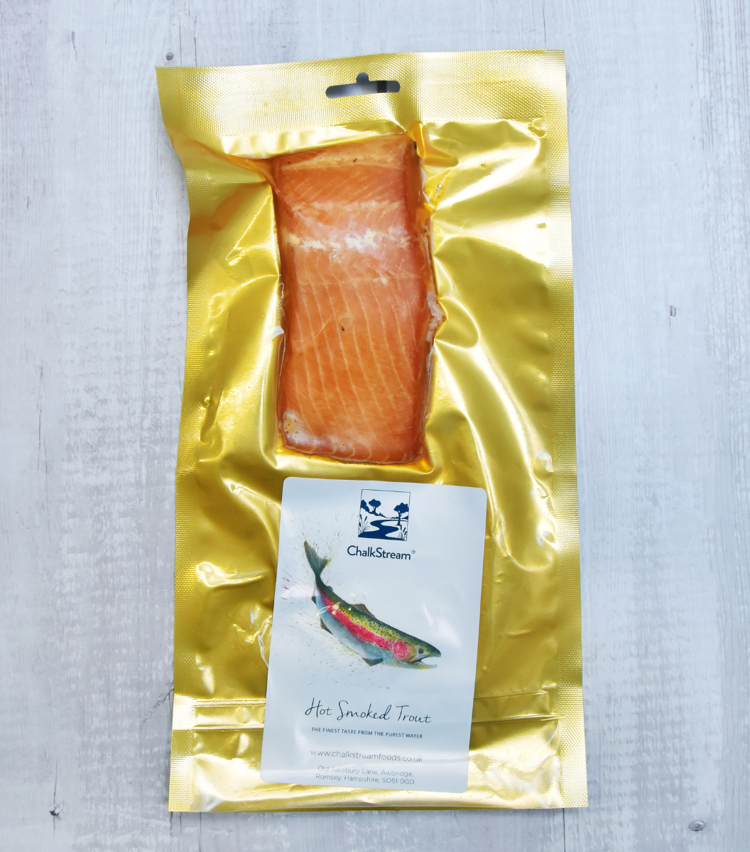 English Hot Smoked Rainbow Trout